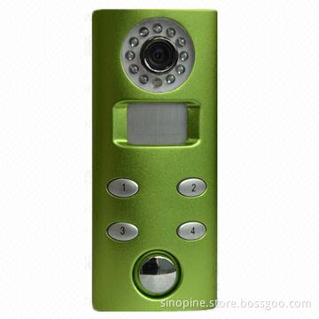 Solar-powered PIR Sensor Camera Record Alarm